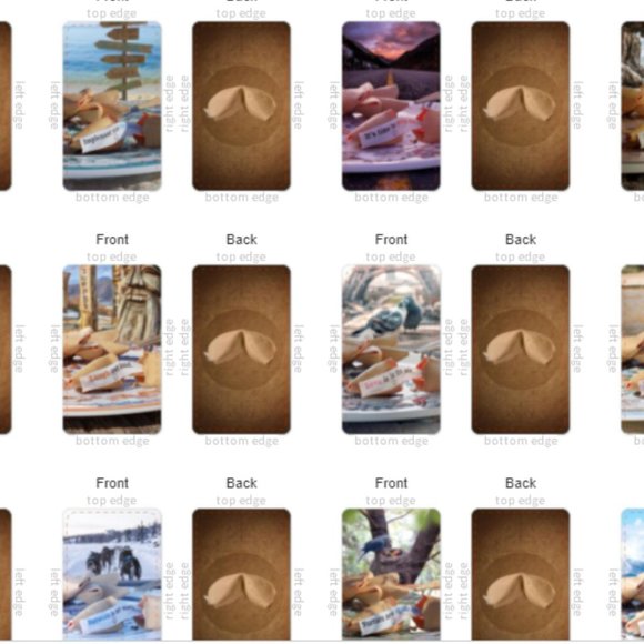 Fortune Cookie Oracle Deck | Spiritual Support | Predictions | 73 Cards | NEW - Picture 7 of 10